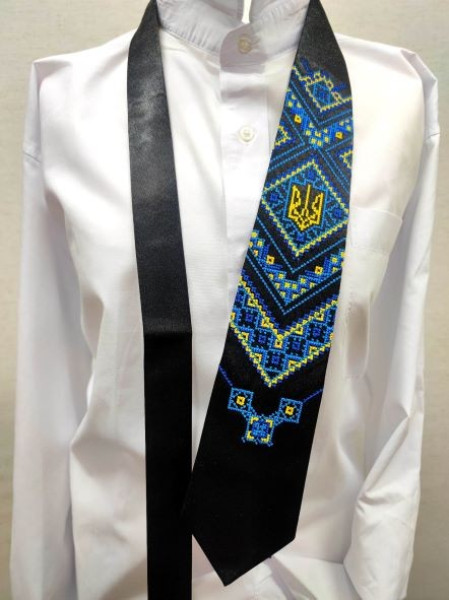 krawat haft ukraina